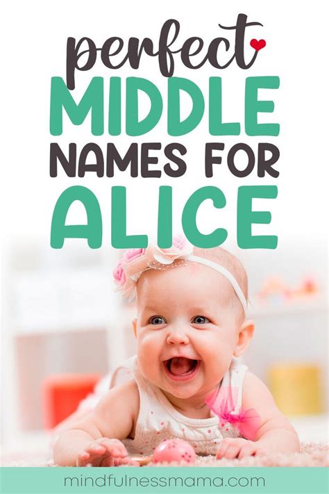 middle name for alice